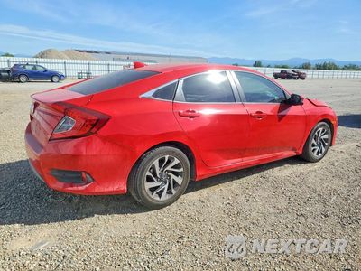 Trzecie zdjęcie samochodu z tyłu: 2017 HONDA CIVIC EX VIN:2HGFC2F74HH508028 - miniatura