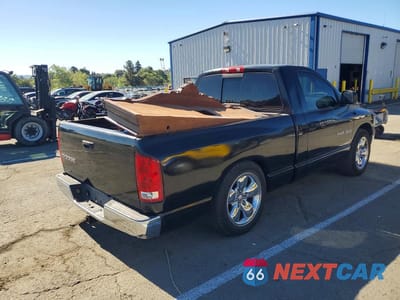 Trzecie zdjęcie samochodu z tyłu: 2003 DODGE RAM 1500 ST VIN:1D7HA16D23J587984 - miniatura