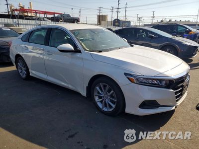 Czwarte zdjęcie samochodu z boku: 2021 HONDA ACCORD LX VIN:1HGCV1F12MA050615 - miniatura