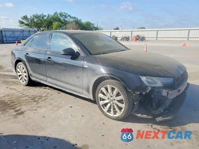 Czwarte zdjęcie samochodu z boku: 2018 AUDI A4 PREMIUM VIN:WAUKMAF4XJA130714 - miniatura