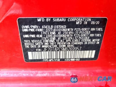 Zdjęcie 12 z 12 samochodu: 2015 SUBARU FORESTER 2.5I LIMITED VIN:JF2SJAHC6FH562295 - miniatura