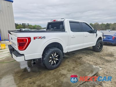 Trzecie zdjęcie samochodu z tyłu: 2021 FORD F150 SUPERCREW VIN:1FTEW1EP3MFA56209 - miniatura