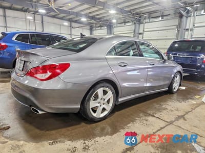 Trzecie zdjęcie samochodu z tyłu: 2015 MERCEDES-BENZ CLA 250 4MATIC VIN:WDDSJ4GBXFN238783 - miniatura