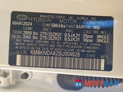 Zdjęcie 13 z 13 samochodu: 2025 HYUNDAI IONIQ 5 N BASE VIN:KM8KNDA82SU004628 - miniatura