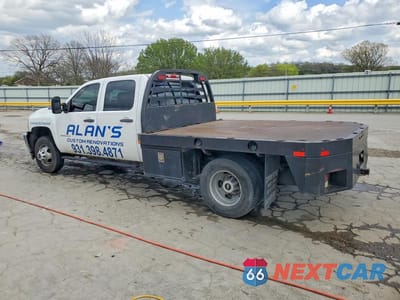Drugie zdjęcie samochodu z przodu: 2014 CHEVROLET SILVERADO FLATBED TRUCK VIN:1GB4CZC89EF157288 - miniatura