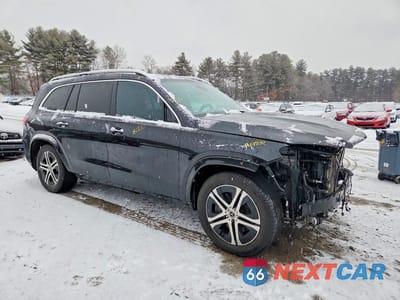 Czwarte zdjęcie samochodu z boku: 2024 MERCEDES-BENZ GLS 450 4MATIC VIN:4JGFF5KE7RB086080 - miniatura