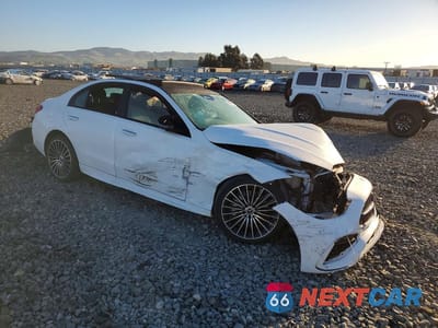 Czwarte zdjęcie samochodu z boku: 2022 MERCEDES-BENZ C 300 VIN:W1KAF4GB9NR064323 - miniatura