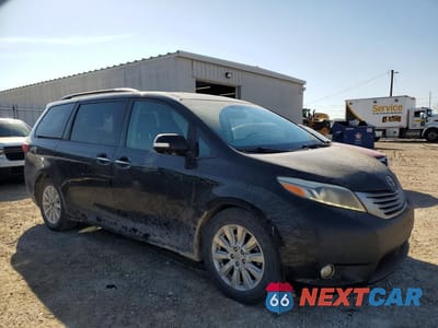 Czwarte zdjęcie samochodu z boku: 2015 TOYOTA SIENNA LIMITED 7-PASSENGER VIN:5TDYK3DC5FS527525 - miniatura