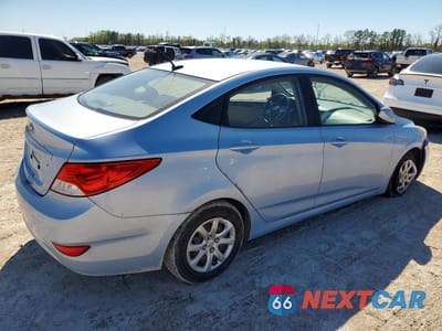 Trzecie zdjęcie samochodu z tyłu: 2014 HYUNDAI ACCENT GLS VIN:KMHCT4AE9EU616717 - miniatura
