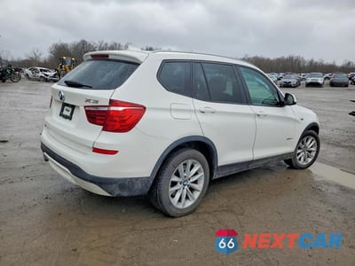 Trzecie zdjęcie samochodu z tyłu: 2017 BMW X3 SDRIVE28I VIN:5UXWZ7C3XH0V91737 - miniatura