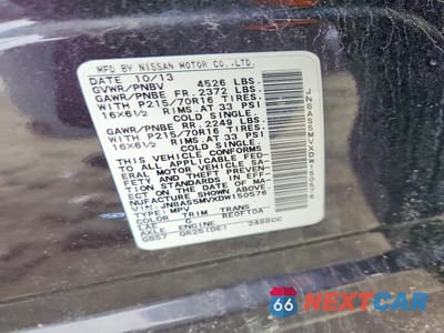 Zdjęcie 12 z 12 samochodu: 2013 NISSAN ROGUE S VIN:JN8AS5MVXDW150576 - miniatura