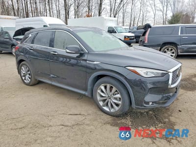 Czwarte zdjęcie samochodu z boku: 2021 INFINITI QX50 LUXE VIN:3PCAJ5BB9MF102353 - miniatura