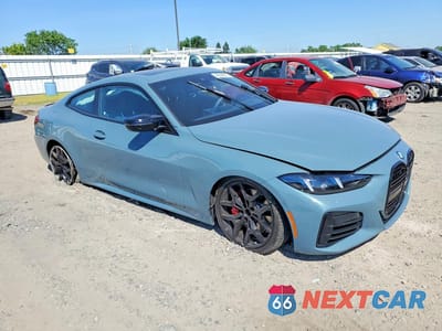 Czwarte zdjęcie samochodu z boku: 2025 BMW M440XI VIN:WBA83DA01SCT76298 - miniatura