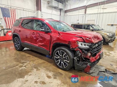 Czwarte zdjęcie samochodu z boku: 2021 GMC ACADIA SLE VIN:1GKKNRLS0MZ182638 - miniatura