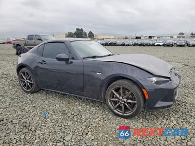 Czwarte zdjęcie samochodu z boku: 2018 MAZDA MX-5 MIATA GRAND TOURING VIN:JM1NDAM79J0200514 - miniatura