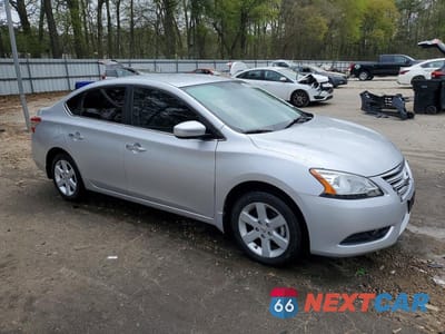 Czwarte zdjęcie samochodu z boku: 2014 NISSAN SENTRA SV VIN:3N1AB7AP1EY331057 - miniatura