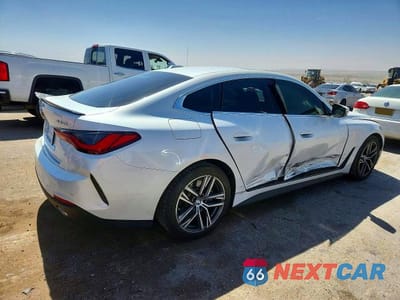 Trzecie zdjęcie samochodu z tyłu: 2024 BMW 430I GRAN COUPE VIN:WBA63AV07RFT05972 - miniatura