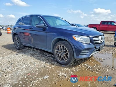 Czwarte zdjęcie samochodu z boku: 2017 MERCEDES-BENZ GLC 300 VIN:WDC0G4JB7HF258098 - miniatura