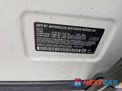 Zdjęcie 12 z 12 samochodu: 2020 BMW X1 XDRIVE28I VIN:WBXJG9C04L5P22386 - miniatura