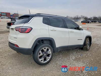 Trzecie zdjęcie samochodu z tyłu: 2020 JEEP COMPASS LIMITED VIN:3C4NJDCB8LT227824 - miniatura