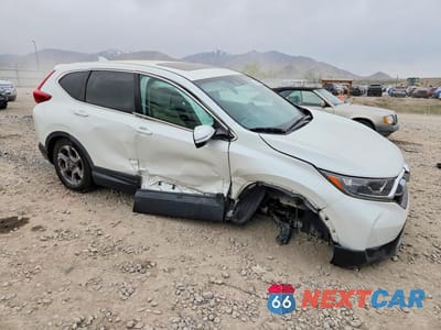 Czwarte zdjęcie samochodu z boku: 2019 HONDA CR-V EX VIN:7FARW2H52KE036606 - miniatura