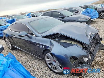 Czwarte zdjęcie samochodu z boku: 2016 BENTLEY CONTINENTAL GT V8 VIN:SCBFT7ZA2GC057818 - miniatura