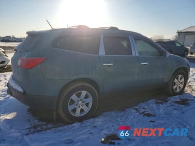 Trzecie zdjęcie samochodu z tyłu: 2009 CHEVROLET TRAVERSE LT VIN:1GNER23D19S158880 - miniatura