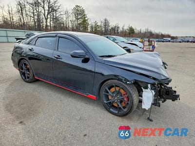 Czwarte zdjęcie samochodu z boku: 2024 HYUNDAI ELANTRA N BASE VIN:KMHLW4DK8RU021081 - miniatura
