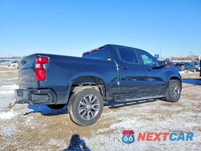 Trzecie zdjęcie samochodu z tyłu: 2019 CHEVROLET SILVERADO K1500 RST VIN:3GCUYEEDXKG291107 - miniatura