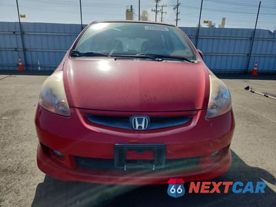 Piąte zdjęcie samochodu w środku: 2008 HONDA FIT SPORT VIN:JHMGD38608S015657 - miniatura