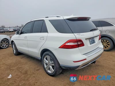 Drugie zdjęcie samochodu z przodu: 2014 MERCEDES-BENZ ML 350 4MATIC VIN:4JGDA5HB7EA395552 - miniatura