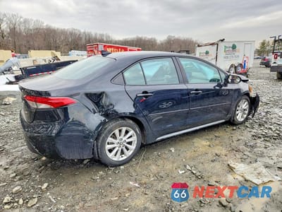 Trzecie zdjęcie samochodu z tyłu: 2024 TOYOTA COROLLA LE VIN:5YFB4MDE8RP227160 - miniatura