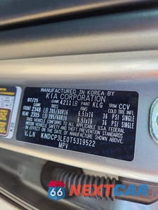 Zdjęcie 13 z 13 samochodu: 2026 KIA NIRO LX VIN:KNDCP3LE0T5319522 - miniatura