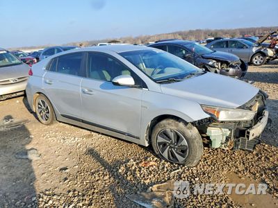 Czwarte zdjęcie samochodu z boku: 2017 HYUNDAI IONIQ HYBRID SEL VIN:KMHC75LCXHU024771 - miniatura