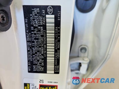 Zdjęcie 13 z 13 samochodu: 2024 TOYOTA CAMRY SE VIN:4T1G11AK1RU904913 - miniatura