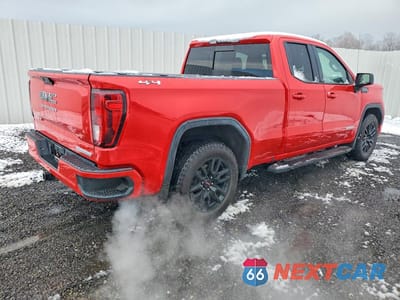 Trzecie zdjęcie samochodu z tyłu: 2020 GMC SIERRA K1500 ELEVATION VIN:1GTR9CED0LZ365448 - miniatura