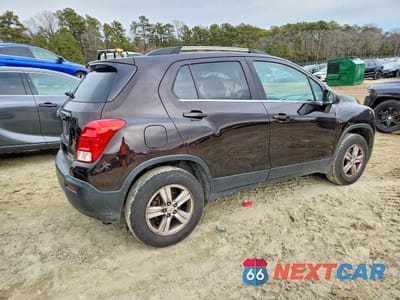 Trzecie zdjęcie samochodu z tyłu: 2016 CHEVROLET TRAX 1LT VIN:KL7CJPSB0GB753167 - miniatura