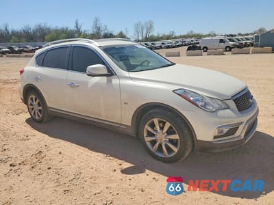 Czwarte zdjęcie samochodu z boku: 2017 INFINITI QX50 BASE VIN:JN1BJ0RRXHM405314 - miniatura