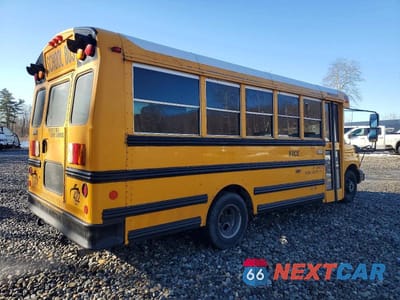 Czwarte zdjęcie samochodu z boku: 2012 CHEVROLET EXPRESS G3 - SCHOOL BUS VIN:1GB3G3BG8C1177080 - miniatura