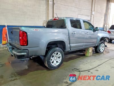 Trzecie zdjęcie samochodu z tyłu: 2022 CHEVROLET COLORADO LT VIN:1GCGTCEN5N1301487 - miniatura