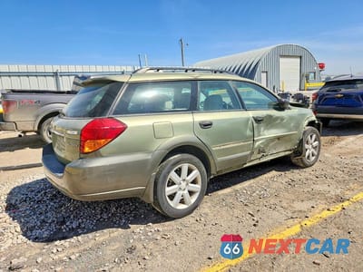 Trzecie zdjęcie samochodu z tyłu: 2006 SUBARU LEGACY OUTBACK 2.5I VIN:4S4BP61C967319344 - miniatura