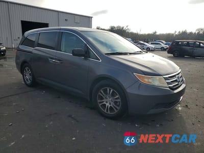 Czwarte zdjęcie samochodu z boku: 2013 HONDA ODYSSEY EXL VIN:5FNRL5H64DB087123 - miniatura