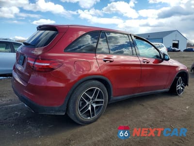 Trzecie zdjęcie samochodu z tyłu: 2019 MERCEDES-BENZ GLC 300 4MATIC VIN:WDC0G4KB6KV191201 - miniatura