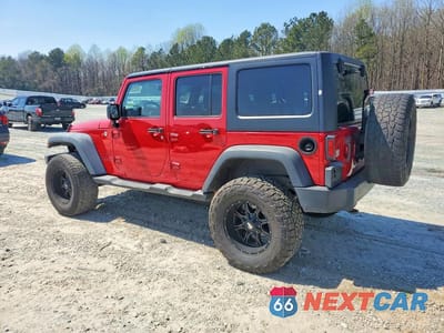 Drugie zdjęcie samochodu z przodu: 2014 JEEP WRANGLER UNLIMITED SPORT VIN:1C4BJWDG9EL199572 - miniatura