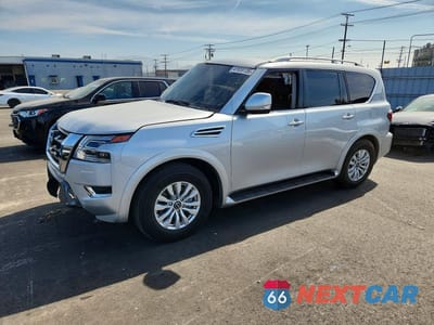 2024 NISSAN ARMADA SV JN8AY2AC4R9196555 - główne zdjęcie licytacji z USA - miniatura