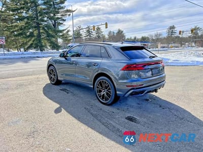 Trzecie zdjęcie samochodu z tyłu: 2019 AUDI Q8 PRESTIGE S-LINE VIN:WA1FVAF12KD025943 - miniatura