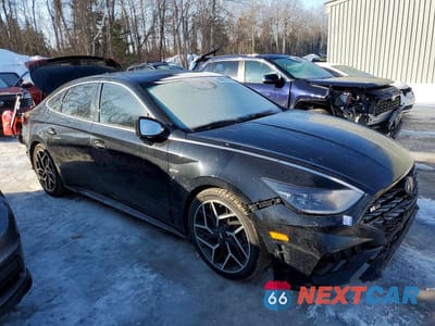 Czwarte zdjęcie samochodu z boku: 2023 HYUNDAI SONATA N LINE VIN:KMHL54JC1PA295379 - miniatura