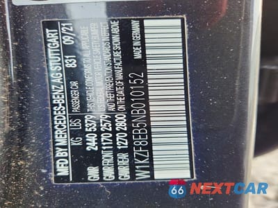 Zdjęcie 12 z 12 samochodu: 2022 MERCEDES-BENZ E 350 4MATIC VIN:W1KZF8EB5NB010152 - miniatura