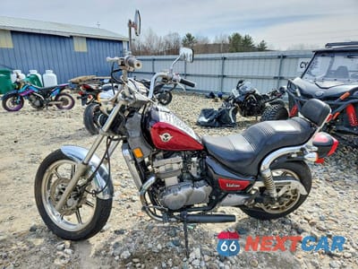 Trzecie zdjęcie samochodu z tyłu: 1994 KAWASAKI EN500 VIN:JKAENVA11RA065078 - miniatura