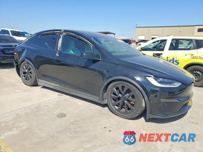 Czwarte zdjęcie samochodu z boku: 2022 TESLA MODEL X VIN:7SAXCDE58NF350988 - miniatura